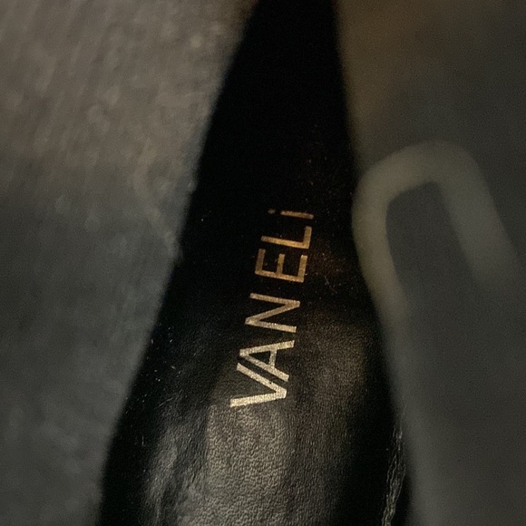 Vaneli Short Quilted Moto Boot Black Size 5.5 - Picture 10 of 12